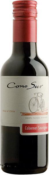 Вино Cono Sur  Cabernet Sauvignon  Rapel Valley DO Коно Сур   Каберне Совиньон 2011  187 мл