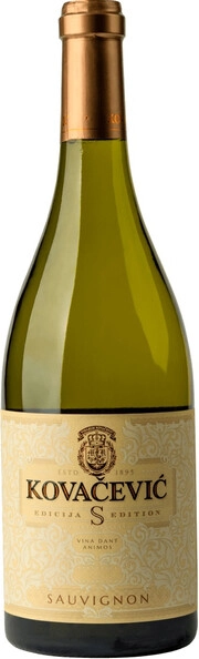 Вино Vinarija Kovacevic Sauvignon S Edition 2018 1500 мл 13%