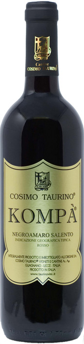 Вино Cosimo Taurino  Kompa Negroamaro Salento IGP  2015  750 мл