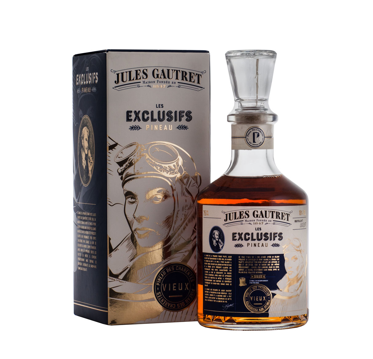 Вино Jules Gautret   Pineau  Vieux 5 years   Жюль Готре, Пино  Вье 5  лет в п/у  750 мл