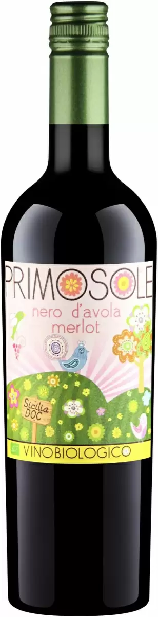 Вино Primosole Nero d'Avola Merlot  2020  750 мл  13,5%