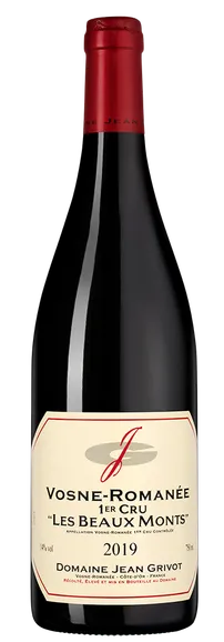 Вино Domaine Jean Grivot Vosne-Romanee Premier Cru Les Beaux Monts  2019  750 мл