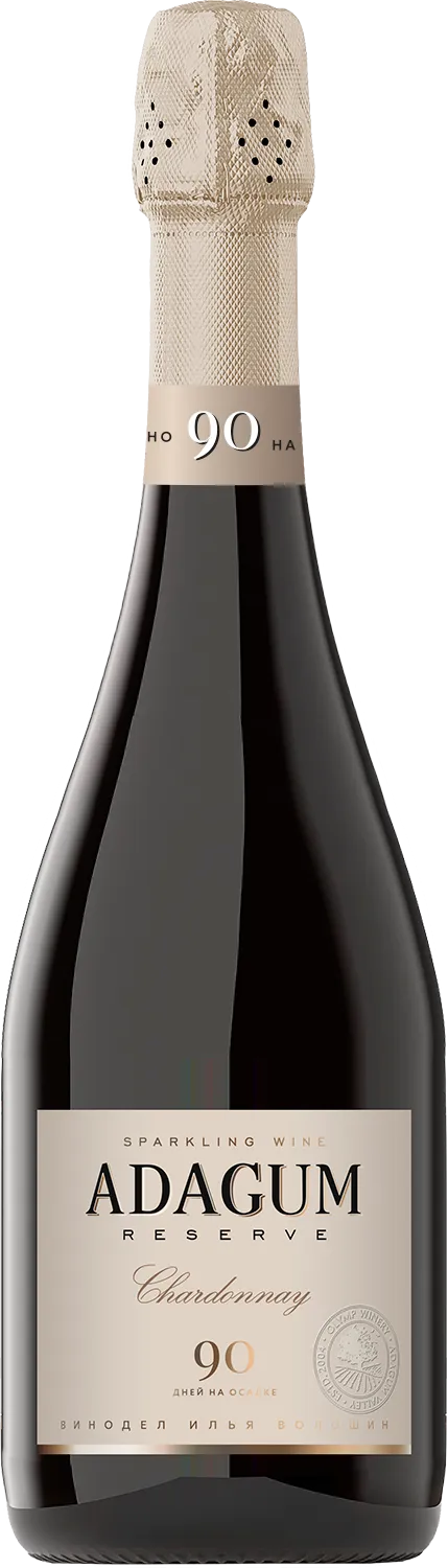 Игристое вино Адагум  Резерв Шардоне  2024  750  мл  12%
