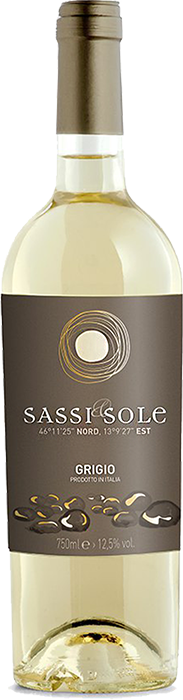 Вино Terre di Chiara Friuli Venezia Giulia DOC Friuli Grave Sassi & Sole Grigio Терре ди Кьяра  Фриули Венеция-Джулия DOC Фриули Граве Сасси э Соле Гриджио 2015 750 мл