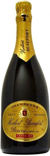 Шампанское Herbert Beaufort  Carte Or  Bouzy Grand Cru  750 мл