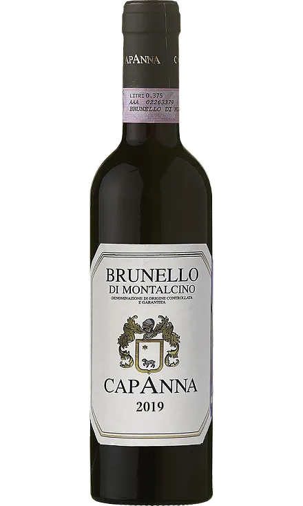 Вино Capanna  Brunello di Montalcino  Tuscany DOCG   2019  375 мл
