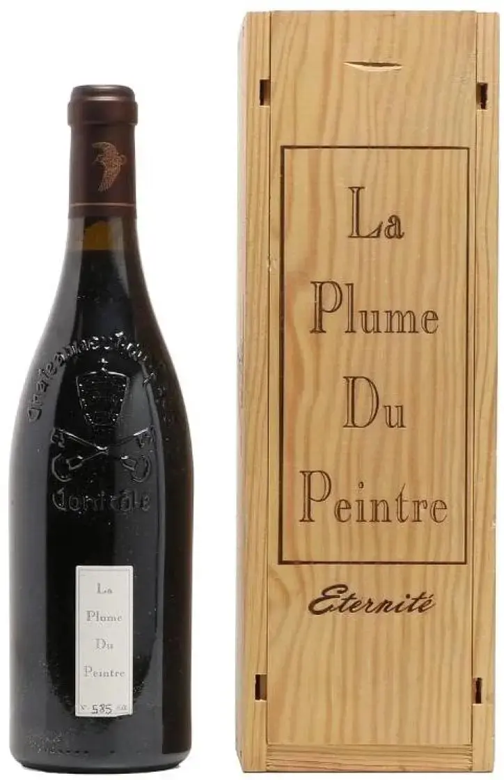 Вино Domaine de la Mordoree Chateauneuf-du-Pape La Plume du Peintre AOP  2019  wooden box  750 мл