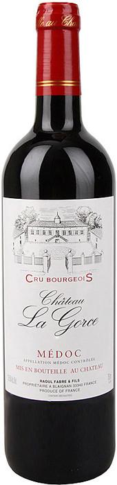 Вино Chateau La Gorce Medoc AOC 2018 750 мл