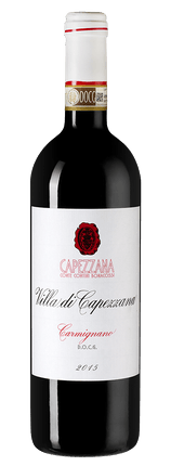 Вино Tenuta di Capezzana Villa di Capezzana Carmignano Тенута ди Капеццана Вилла ди Капеццана Карминьяно 2018 375 мл