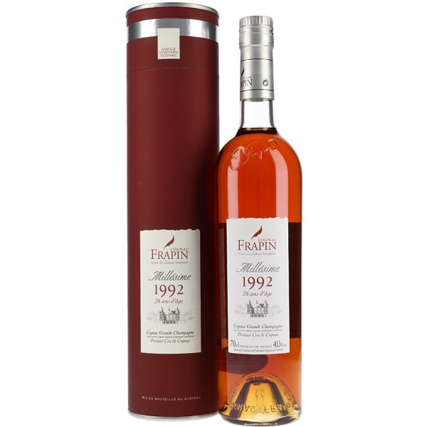 Коньяк Chateau de Fontpinot Frapin Millesime 26 ans d’age Grand Champagne 1992 700 мл