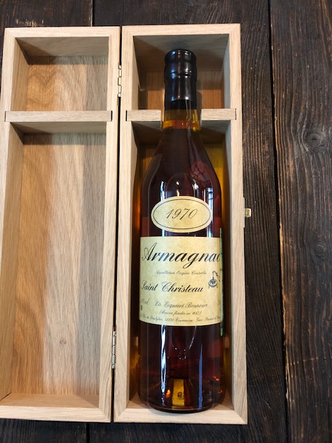 Арманьяк Saint Christeau Vintage 40% 1970 700 мл в п/у