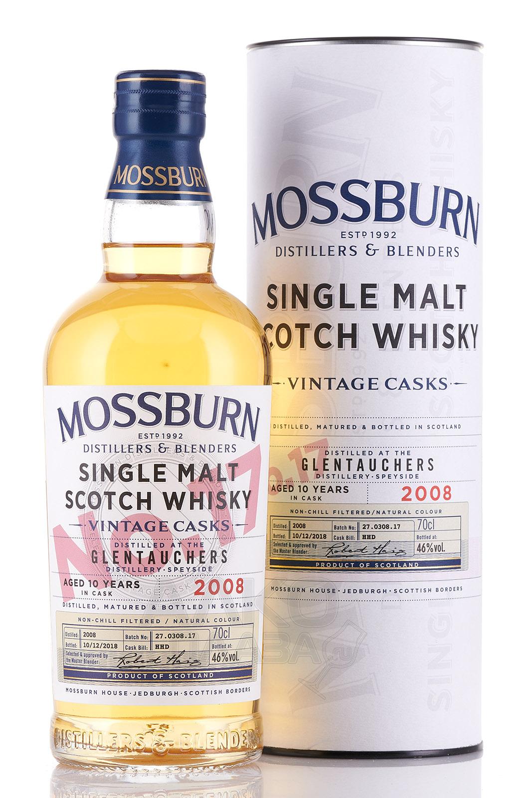 Виски Mossburn Vintage Casks №17 Glentauchers   700 мл