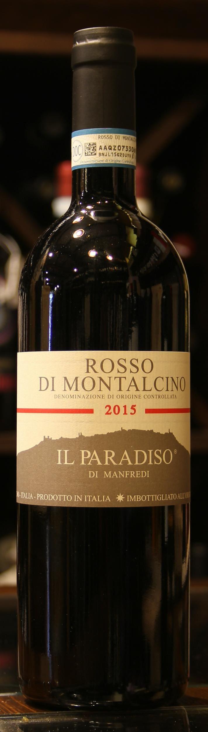 Вино Il Paradiso di Manfredi Rosso di Montalcino DOCG Иль Парадизо ди Манфреди Россо ди Монтальчино  2019 750 мл