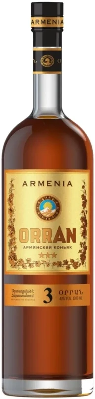 Коньяк  Armenia Wine Orran 3 Years Old  1 л