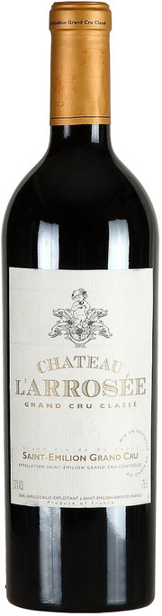 Вино  Chateau L'Arrosee, Saint-Emilion Grand Cru AOC  Шато Л'Арросе 1996  750 мл