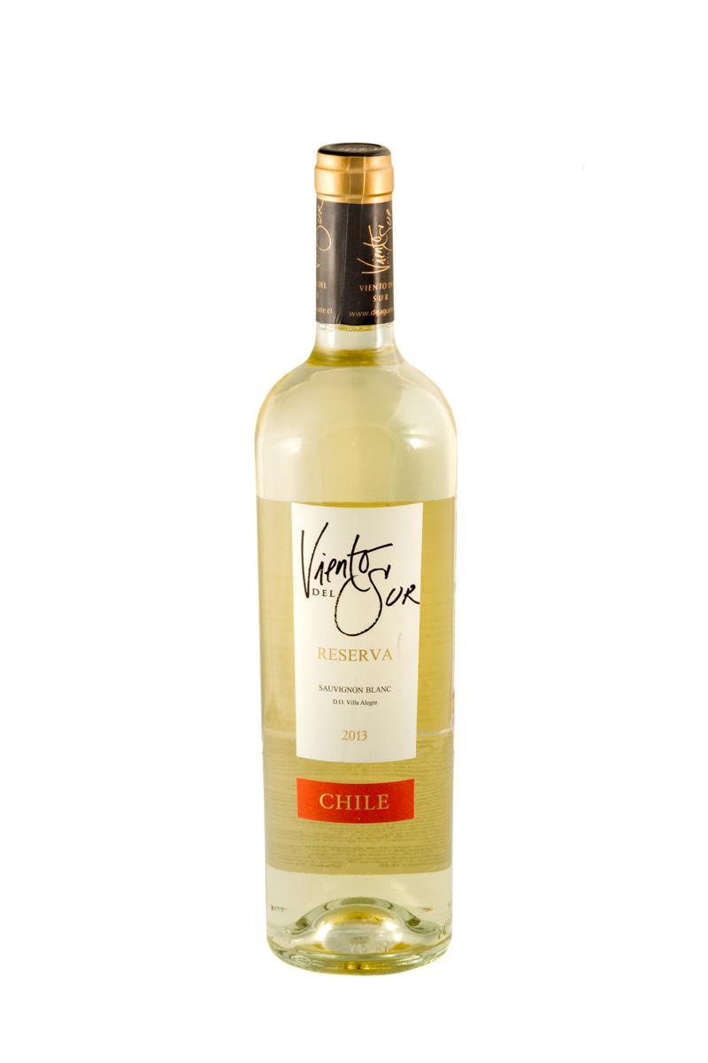 Вино Bodegas y Vinedos de Aguirre Viento del Sur   Sauvignon Blanc Reserva Valle Central DO Вьенто дель Сур Совиньон Блан Резерва 2015  750 мл