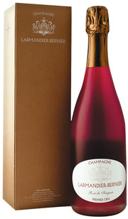 Шампанское Larmandier-Bernier Extra Brut Rosé de Saignée Premier Cru gift box  750 мл