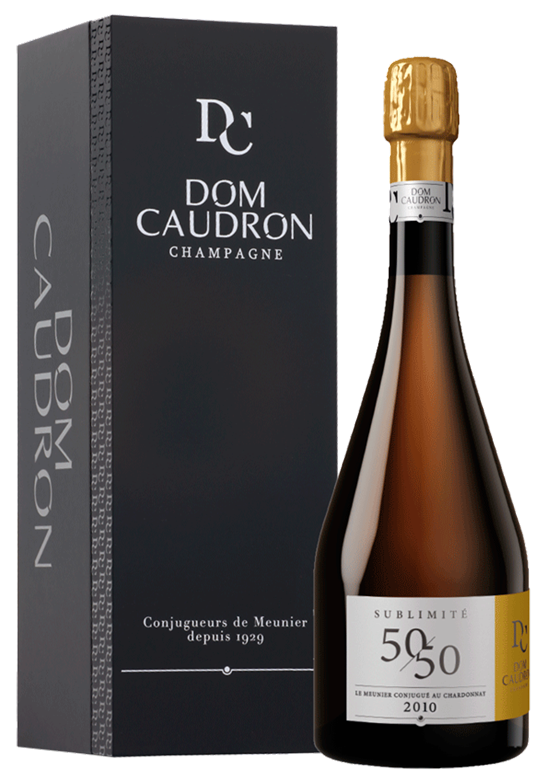 Шампанское Dom Caudron 50/50 Sublimite Brut gift box  2010  750 мл