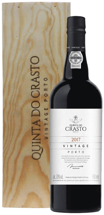 Портвейн Quinta do Crasto Vintage Porto gift box  2017  750 мл