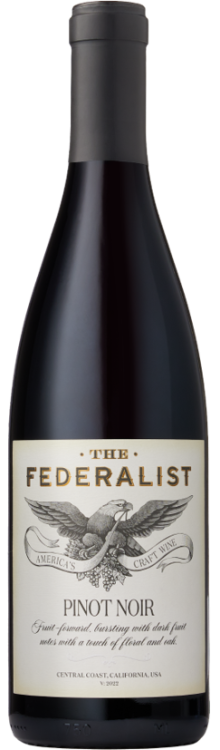 Вино  Federalist Pinot Noir Central Coast  2022    750 мл  14,8%