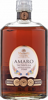 Граппа Mazzetti d'Altavilla Amaro Antico Elisir D'Erbe   700 мл