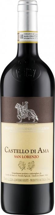 Вино Сastello di ama San Lorenzo Chianti Classico Gran Selezione DOCG Сан Лоренцо  Кьянти Классико Гран Селецьоне   2011  1500 мл