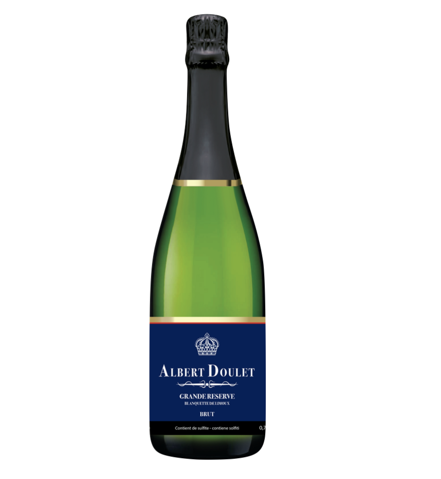 Игристое вино  Domaine Albert Doulet   Blanquette de Limoux Gran  Reserve Brut   750 мл