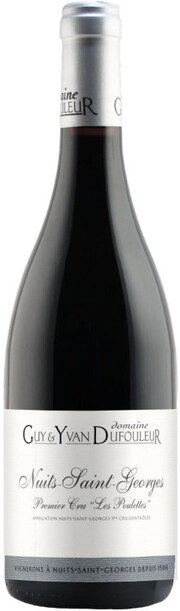Вино Domaine Guy & Yvan Dufouleur  Nuits-Saint-Georges 1er Cru   Les Poulettes  AOC  2018 750 мл
