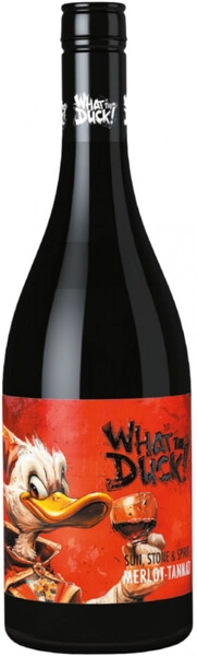 Вино Vignobles Vellas  What the Duck! Colombard-Sauvignon Blanc, Cotes de Gascogne IGP, 2024  2024  750 мл 12 %