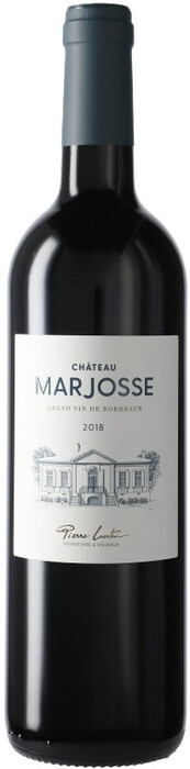Вино Chateau Marjosse  Rouge Bordeaux AOC  2019  750 мл