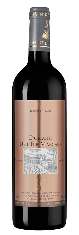 Вино Domaine de l'Ile Margaux Bordeaux Superieur AOC 2012  750 мл 