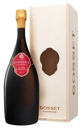 Шампанское Gosset Grande Reserve Brut  gift box 3000 мл 12%