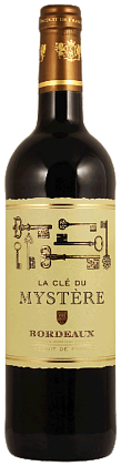 Вино  La Cle du Mystere Bordeaux AOC  2017 750  мл