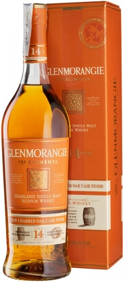 Виски Glenmorangie  The Elementa 14 Years Old gift box  1000 мл