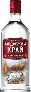 Водка Медвежий Край Брусничная, 500 мл