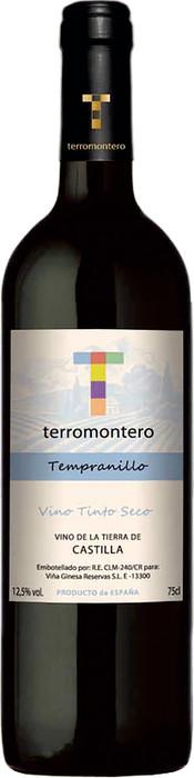 Вино Vina Ginesa Reservas, "Terromontero" Tempranillo, Терромонтеро Темпранильо красн.сух.0.75л.12,5%