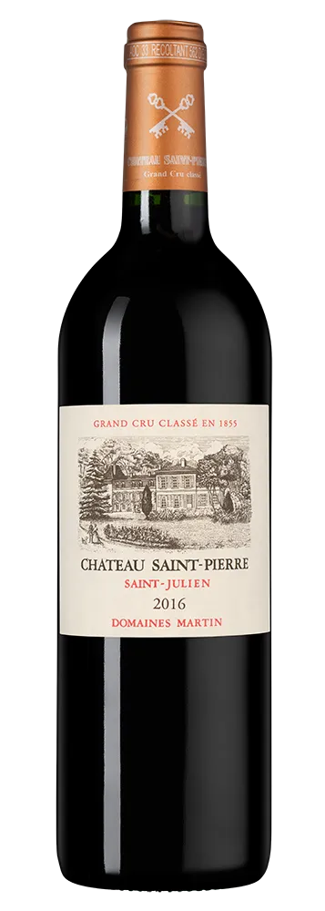 Вино Chateau Saint-Pierre Saint-Julien AOC  2016  750 мл