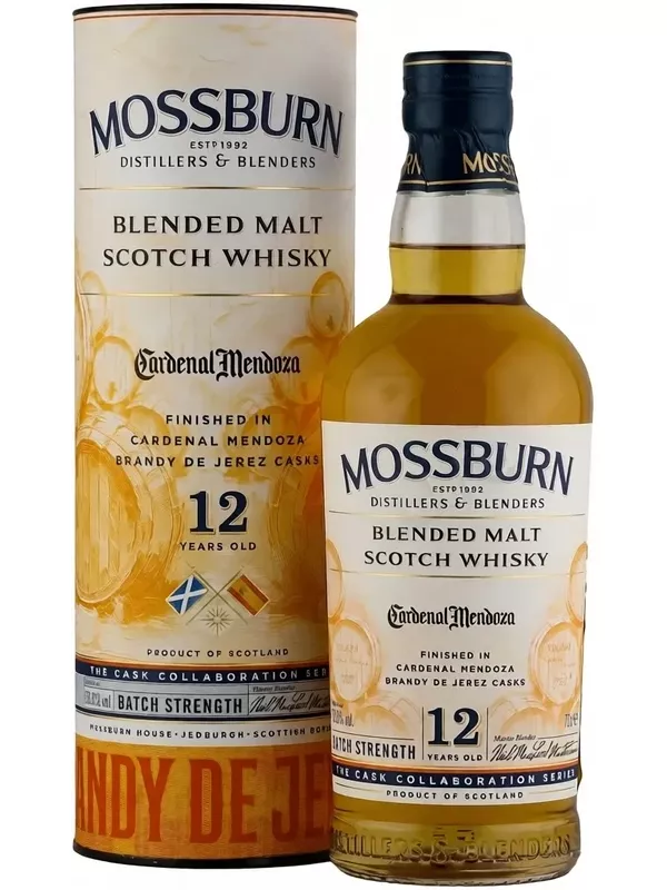 Виски Mossburn Collaboration Series Cardenal Mendoza Cask Finish in tube 700 мл
