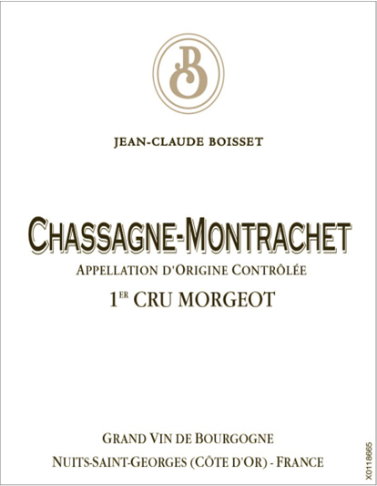Вино Chassagne-Montrachet 1er Cru «Morgeot Шассань-Монраше 1-е Крю Моржо сухое белое 2007  750 мл