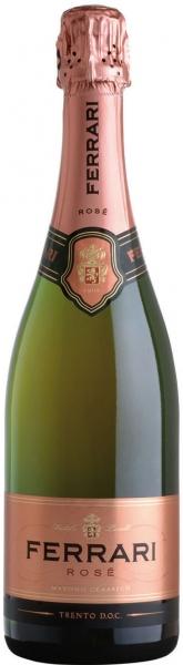 Игристое вино Ferrari Rose Brut Trento DOC  750 мл