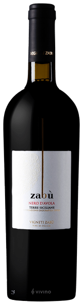 Вино  Vigneti Zabu  Nero d'Avola   750 мл