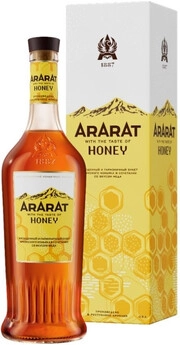 Коньяк   Ararat  With the Taste of Honey, gift box  500 мл  36 %