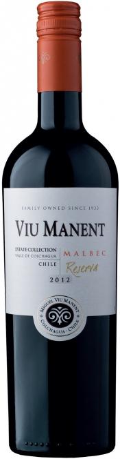 Вино Viu Manent Estate Collection Reserva Malbec  Вью Манент Эстейт Коллекшн  Резерва Мальбек  2020 750 мл