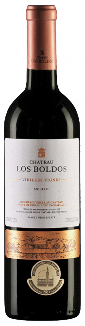 Вино Chateau Los Boldos, "Vieilles Vignes" Merlot, Шато Лос Болдос, "Вьей Винь" Мерло, 750 мл