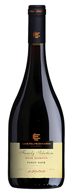 Вино красное сухое Luis Felipe Edwards, PINOT NOIR  FAMILY SELECTION GRAN RESERVA, Луис Фелипе Эдвардс,  ПИНО НУАР ФЭМИЛИ СЕЛЕКШН ГРАН РЕЗЕРВА 2017 750 мл