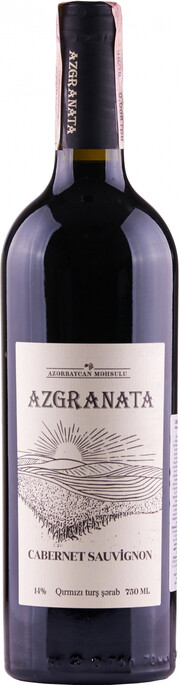 Вино Az-Granata   Cabernet Sauvignon  red dry  750 мл