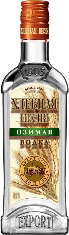 Водка Хлебная песня Озимая  500 мл