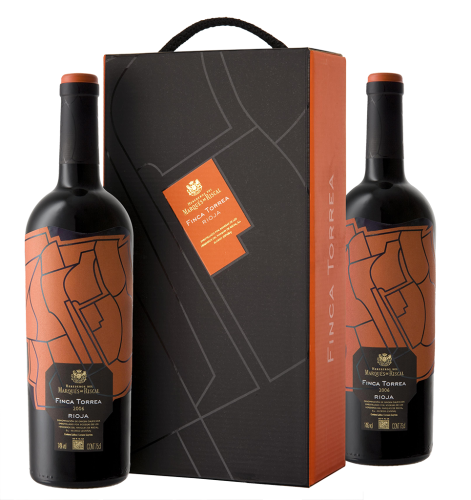 Набор вин Marques de Riscal Finca Torrea Маркиз де Рискаль подарочный набор 2 бутылки Финка Торреа 750 мл