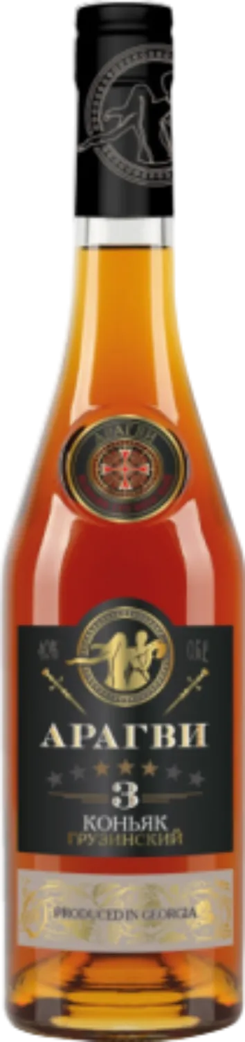 Коньяк Арагви 3 года  500 мл