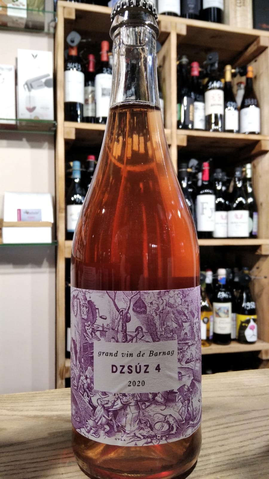 Вино Grand Vin de Barnagg  Balatonmelleki IGP Dzsúz 4 Rosé  2020 750 мл  13,5 %